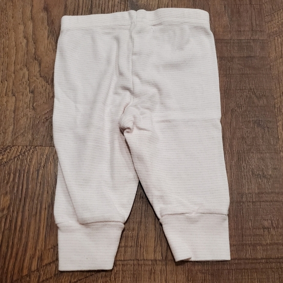 Carters Just One You Baby Girl Neutral Top Tee Shirt Leggings Pants Striped 3M - Picture 8 of 8